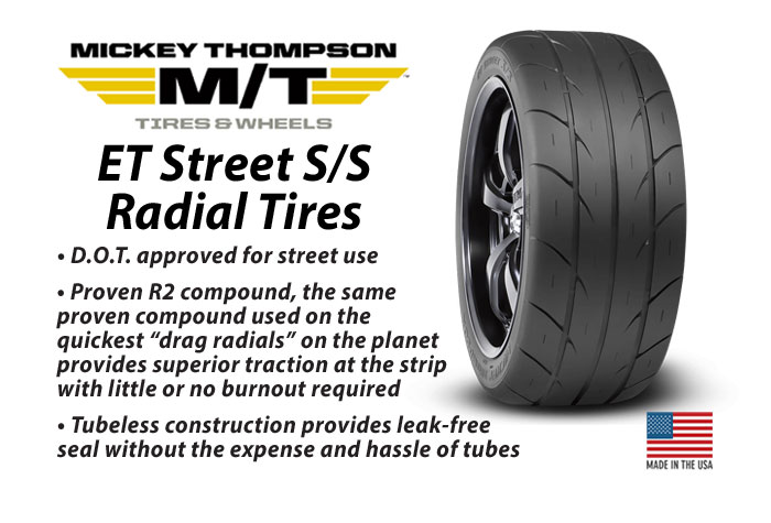 Mickey Thompson ET Street S/S Radial Tires
