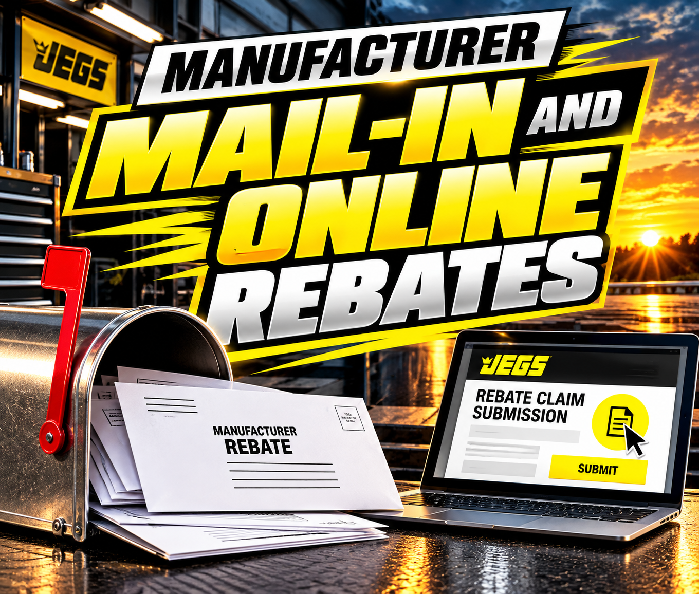 Manufacturer Mail-In and Online Rebates